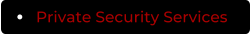 Private Security Services